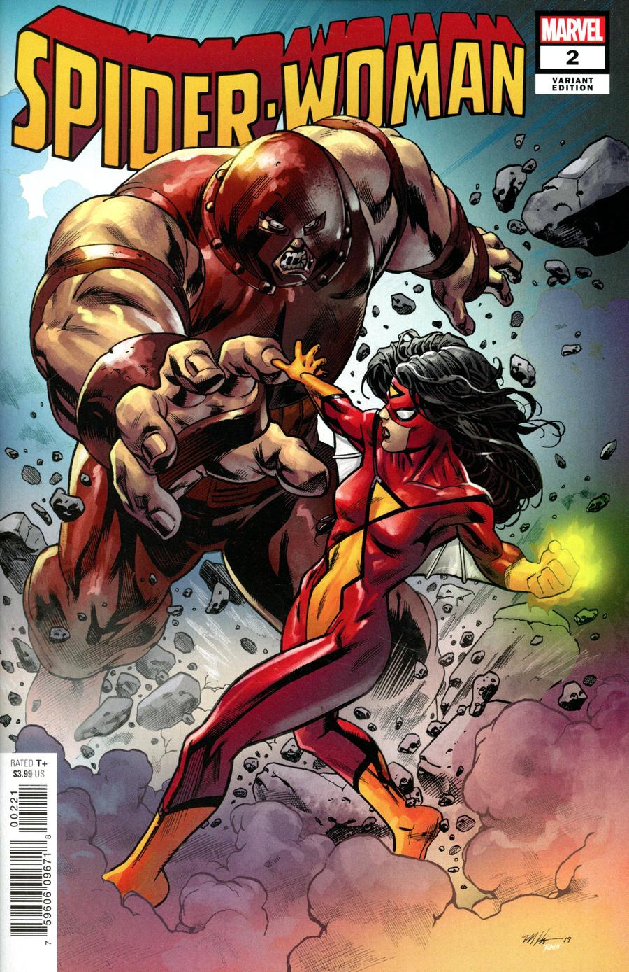 Spider-Woman Vol 7 #2 Cover C Variant Mike Hawthorne Villain Cover