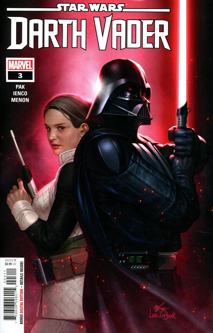 Star Wars Darth Vader #3 Cover A 1st Ptg Regular Inhyuk Lee Cover