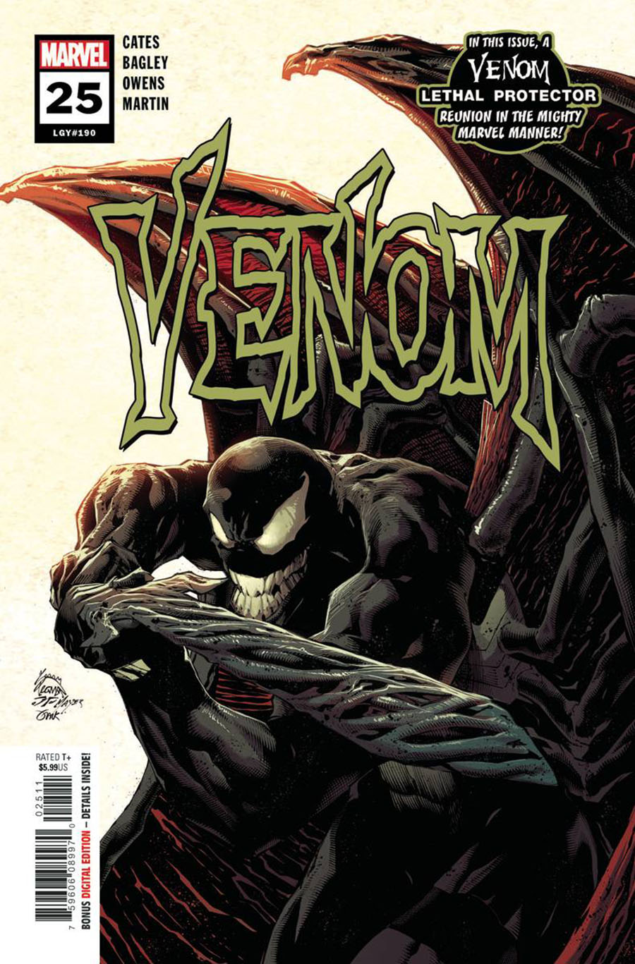 Venom Vol 4 #25 Cover A 1st Ptg Regular Ryan Stegman Cover