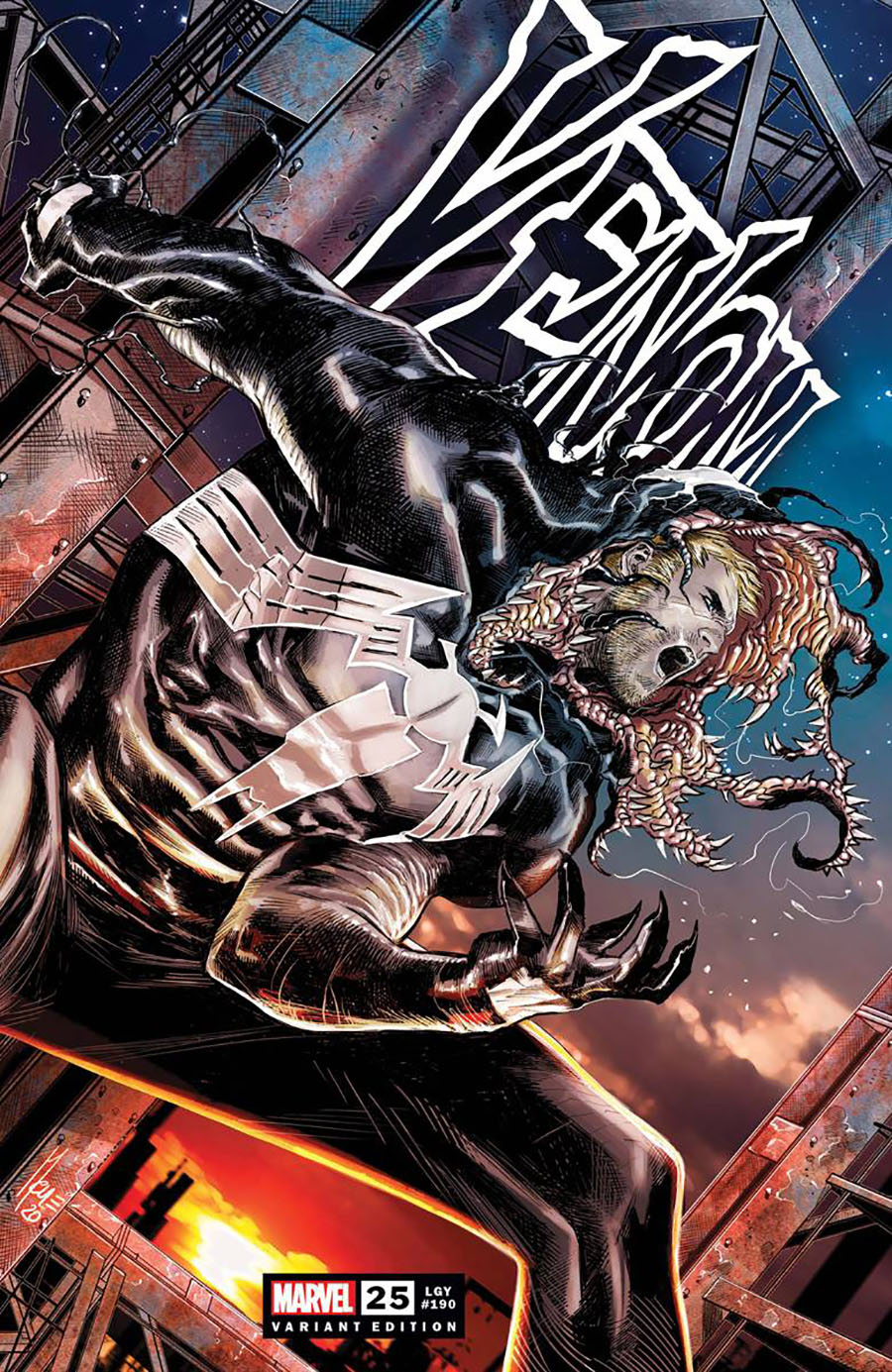 Venom Vol 4 #25 Cover E Variant Marco Checchetto Cover