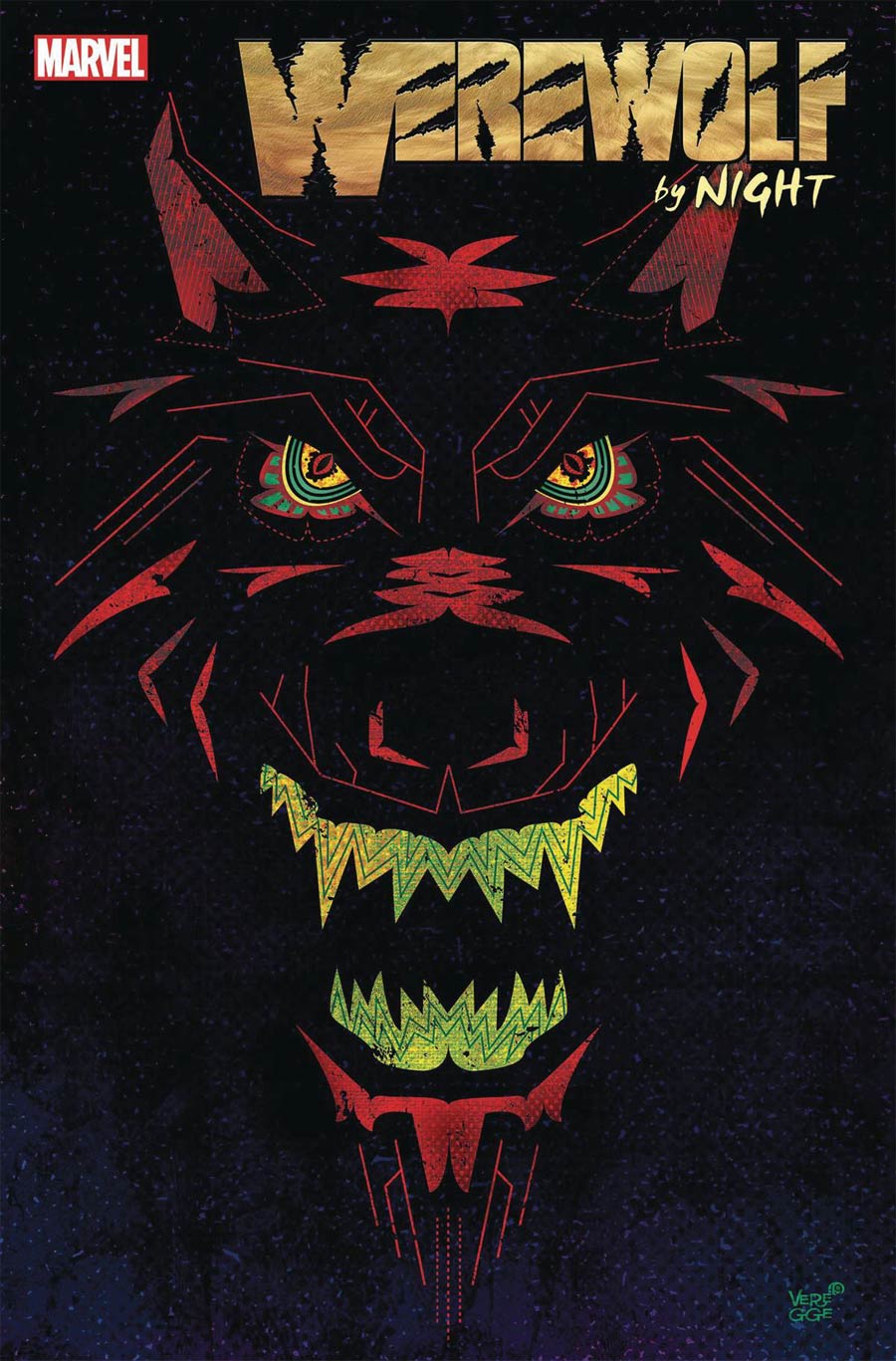 Werewolf By Night Vol 3 #1 Cover B Variant Jeffrey Veregge Cover