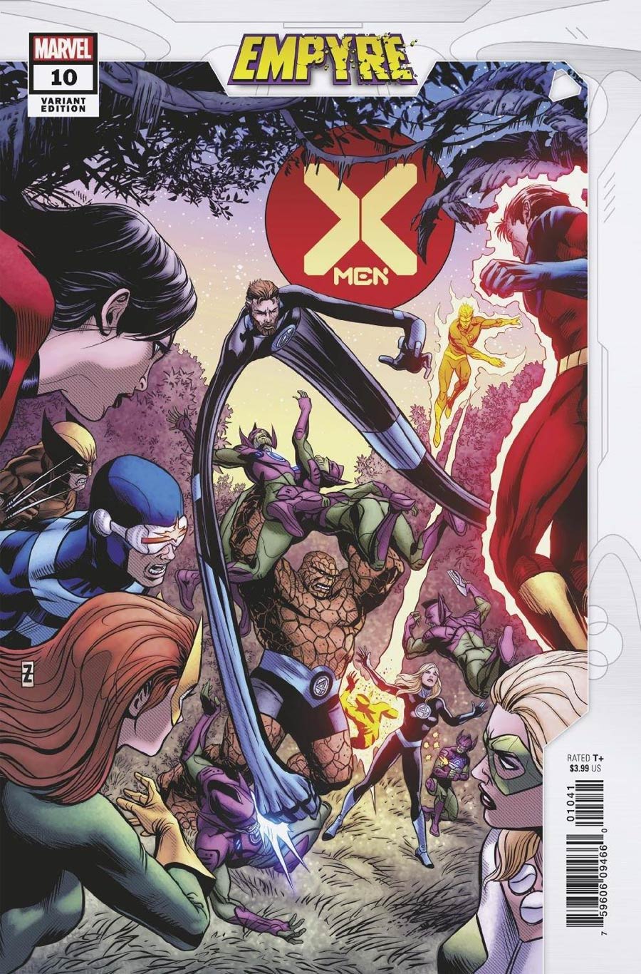 X-Men Vol 5 #10 Cover D Variant Patrick Zircher Confrontation Cover (Empyre Tie-In)