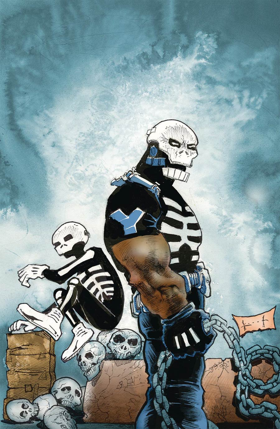 Skulldigger And Skeleton Boy From The World Of Black Hammer #5 Cover B Variant Sam Kieth Cover