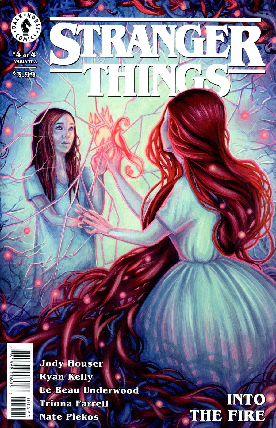 Stranger Things Into The Fire #4 Cover C Variant Kelly McKernan Cover