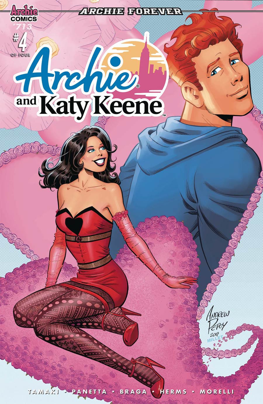 Archie Vol 2 #713 Archie And Katy Keene Part 4 Cover B Variant Andrew Pepoy & Jason Millet Cover