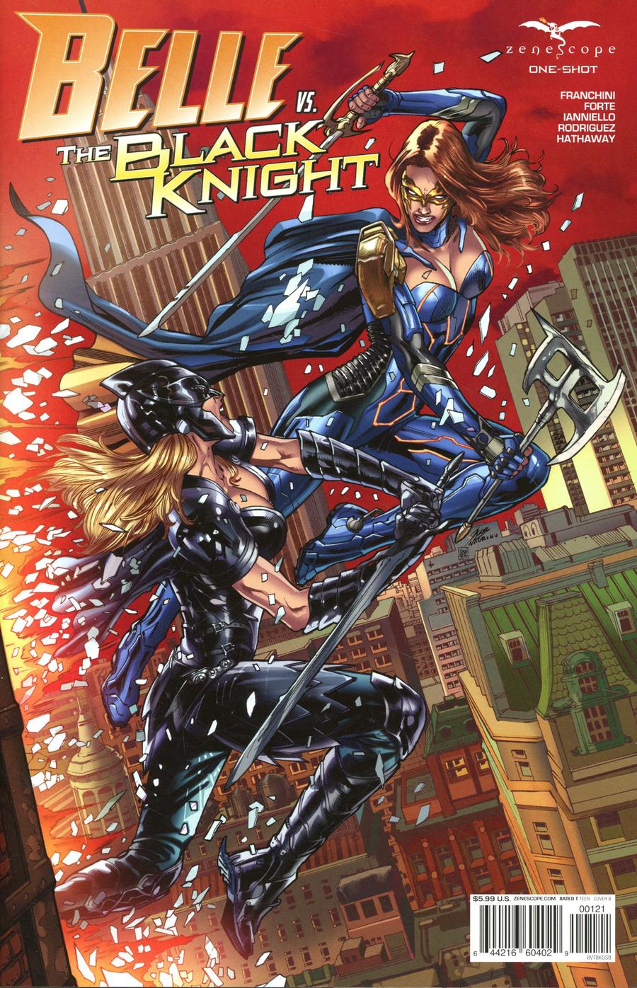 Grimm Fairy Tales Presents Belle vs The Black Knight One Shot Cover B Igor Vitorino