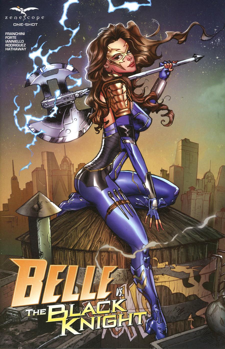 Grimm Fairy Tales Presents Belle vs The Black Knight One Shot Cover C Michael Dooney