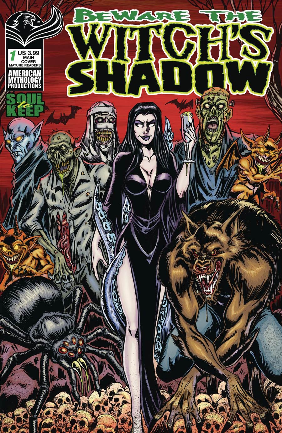 Beware The Witchs Shadow Soul To Keep #1 Cover A Regular Puis Calzada Cover