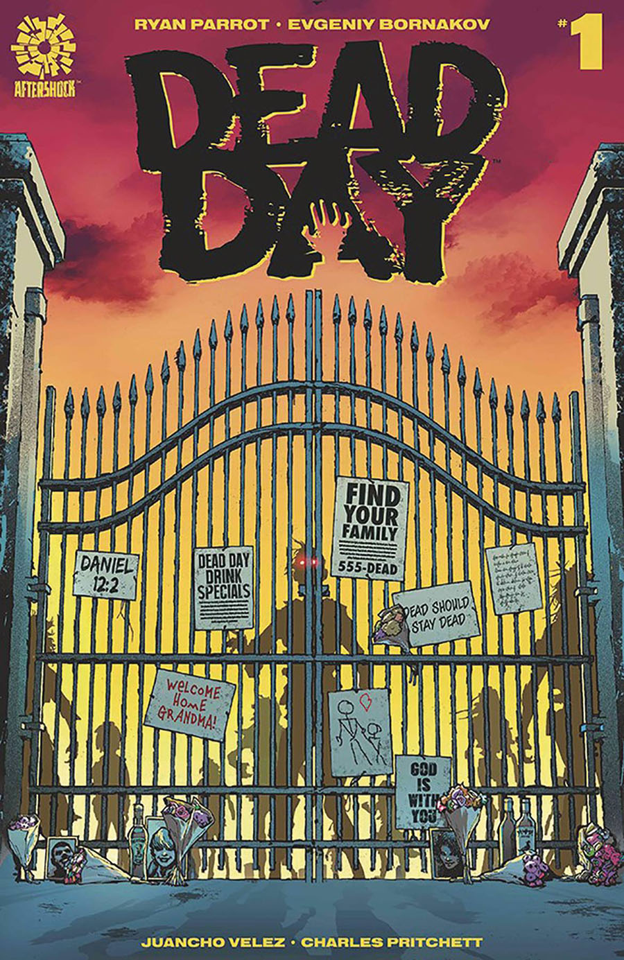 Dead Day #1 Cover A Regulary Andy Clarke & Jose Villarrubia Cover