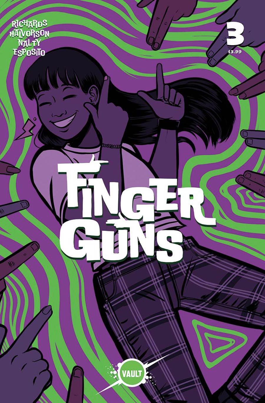 Finger Guns #3 Cover A Regular Val Halvorson Cover