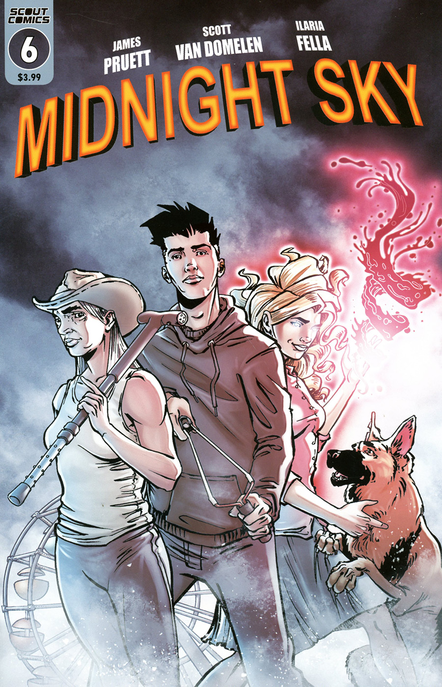 Midnight Sky #6 Cover B Variant Scott Van Domelen Zombieland Homage Cover