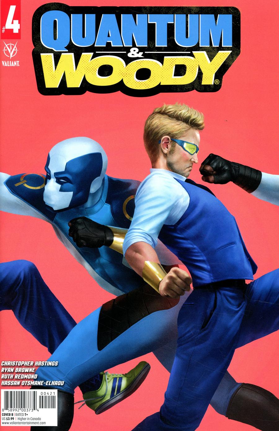 Quantum & Woody Vol 5 #4 Cover B Variant Rahzzah Cover