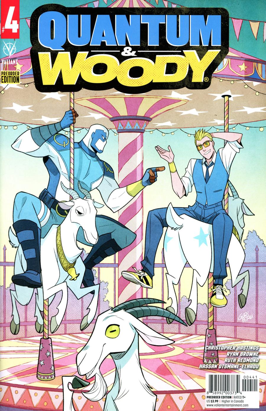 Quantum & Woody Vol 5 #4 Cover C Variant Pre-Order Edition