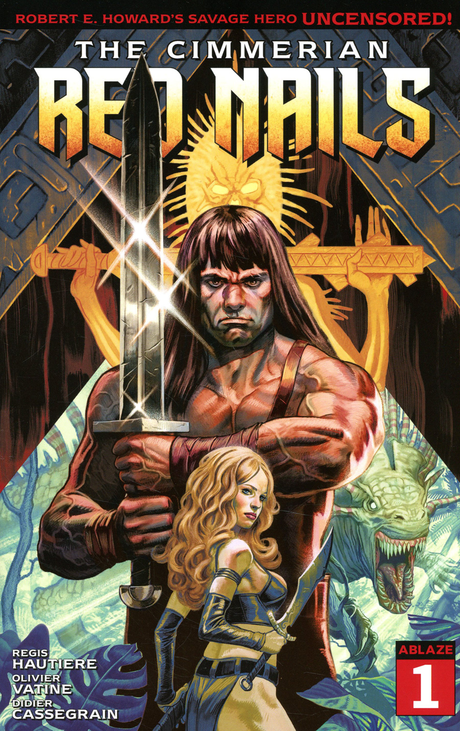 Cimmerian Red Nails #1 Cover B Variant Steve Morris Cover