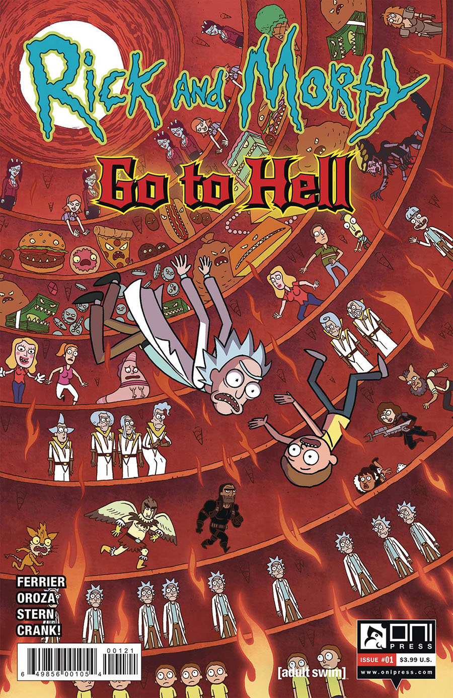 Rick And Morty Go To Hell #1 Cover B Variant Brian Smith & Leonardo Ito Cover