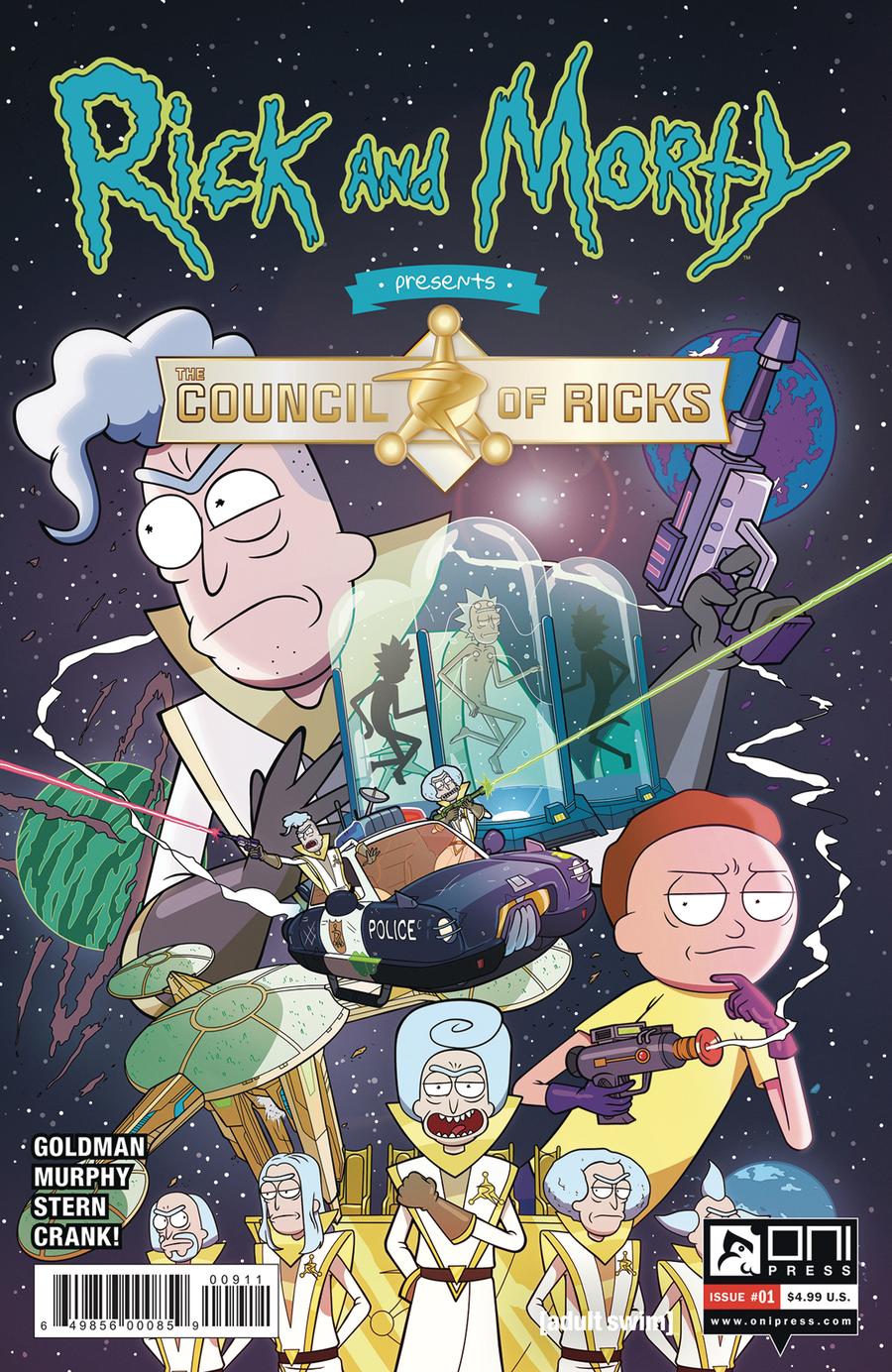 Rick And Morty Presents Council Of Ricks #1 Cover A Regular Phil Murphy Cover