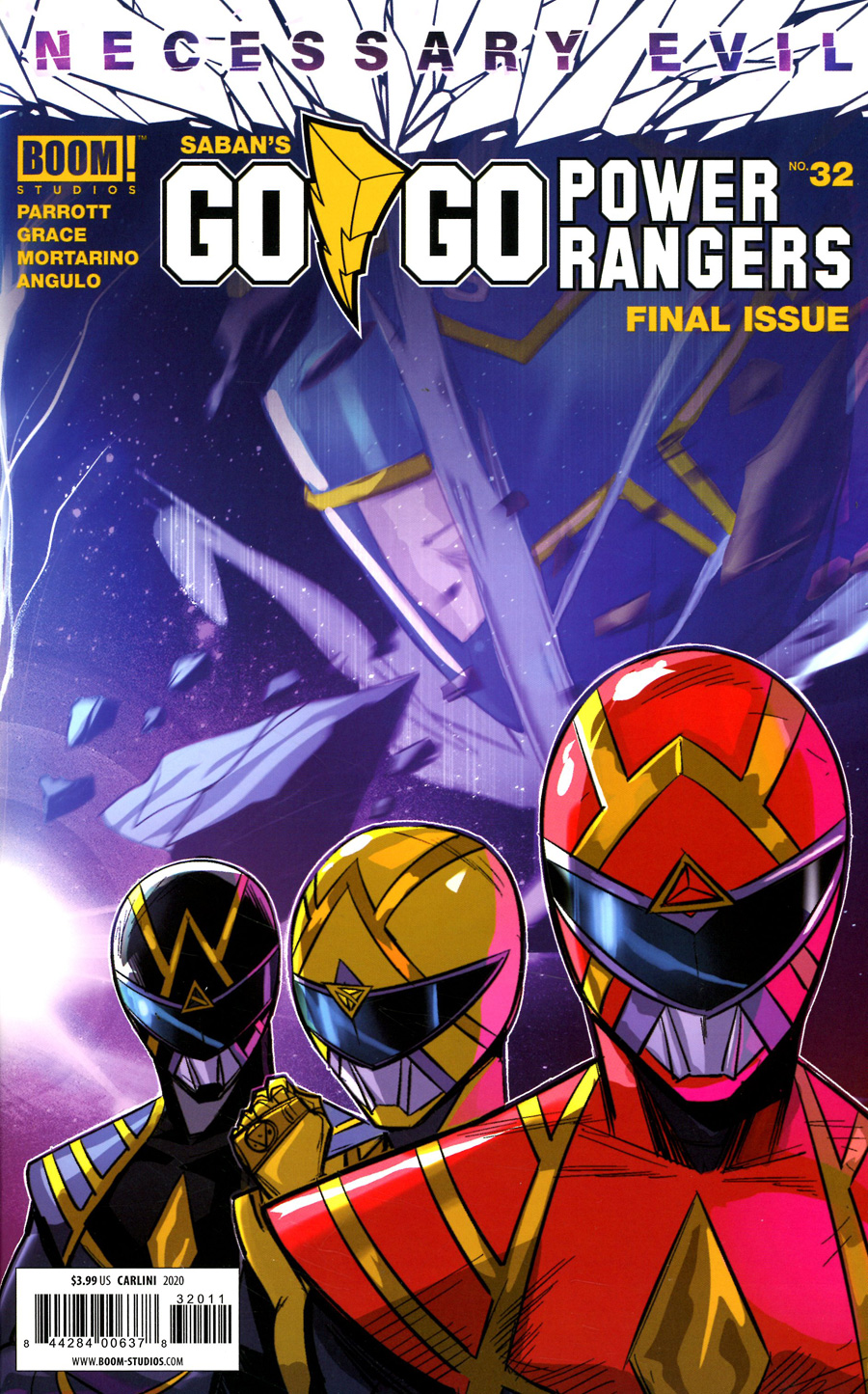 Sabans Go Go Power Rangers #32 Cover A Regular Eleonora Carlini Connecting Right Side Cover