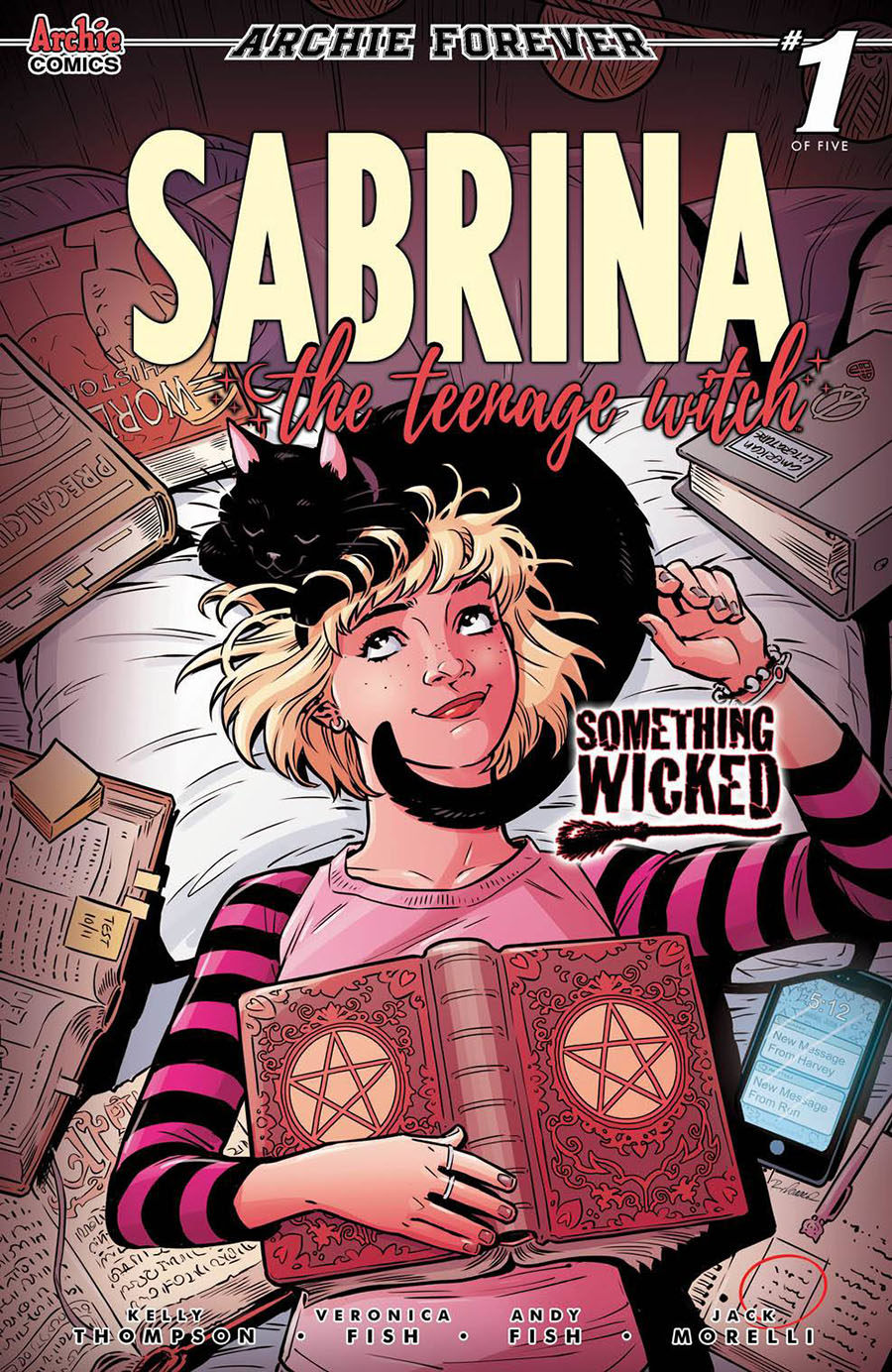Sabrina The Teenage Witch Something Wicked #1 Cover C Variant Rebekah Isaacs & Lee Loughridge Cover