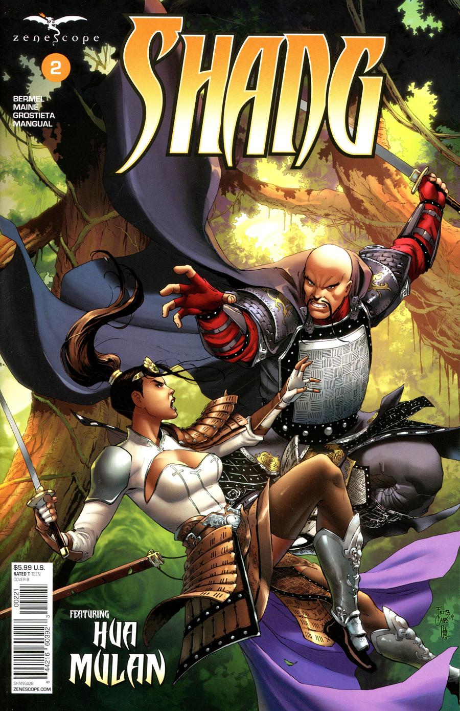 Grimm Fairy Tales Presents Shang #2 Cover B Fritz Casas