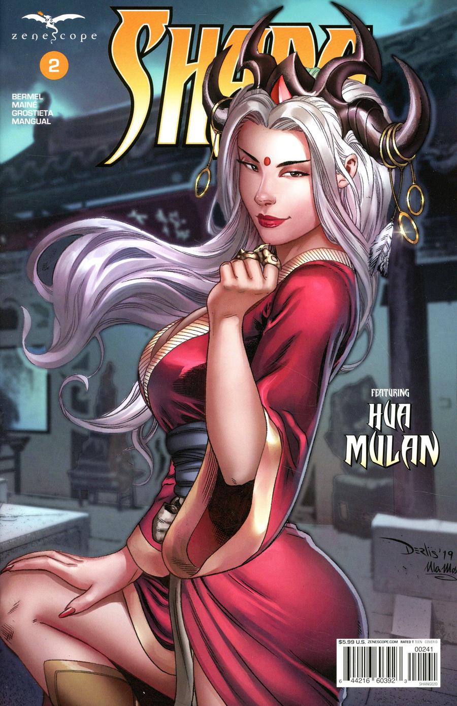 Grimm Fairy Tales Presents Shang #2 Cover D Derlis Santacruz