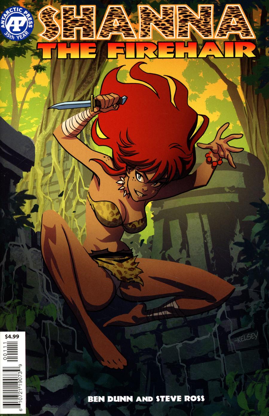 Shanna The Firehair One Shot Cover A Regular Kelsey Shannon Cover