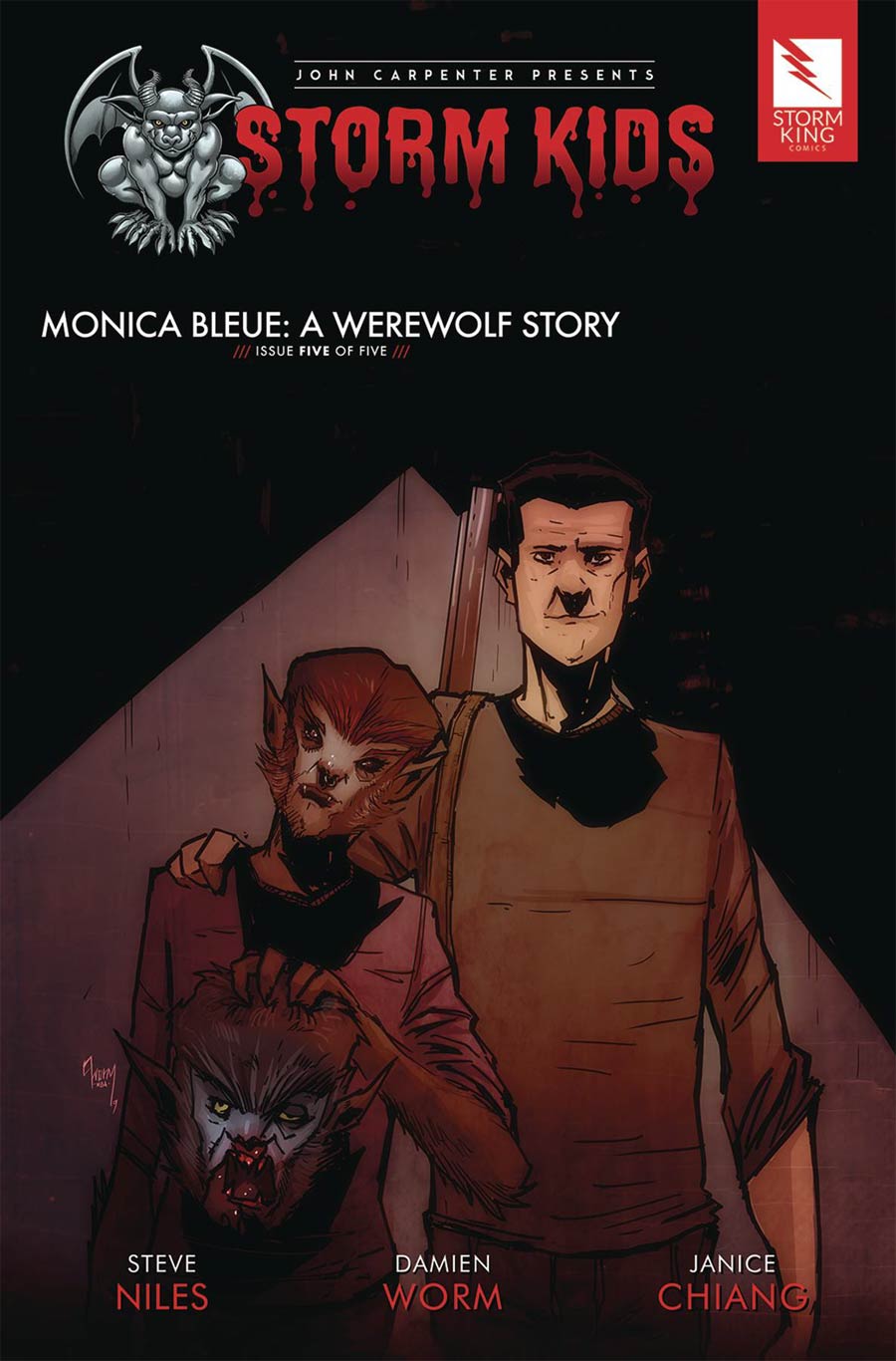 John Carpenter Presents Storm Kids Monica Bleue A Werewolf Story #5