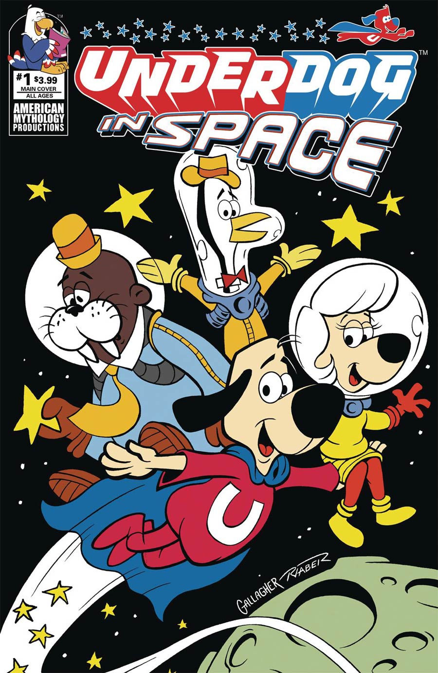 Underdog In Space #1 Cover A Regular John Gallagher Cover