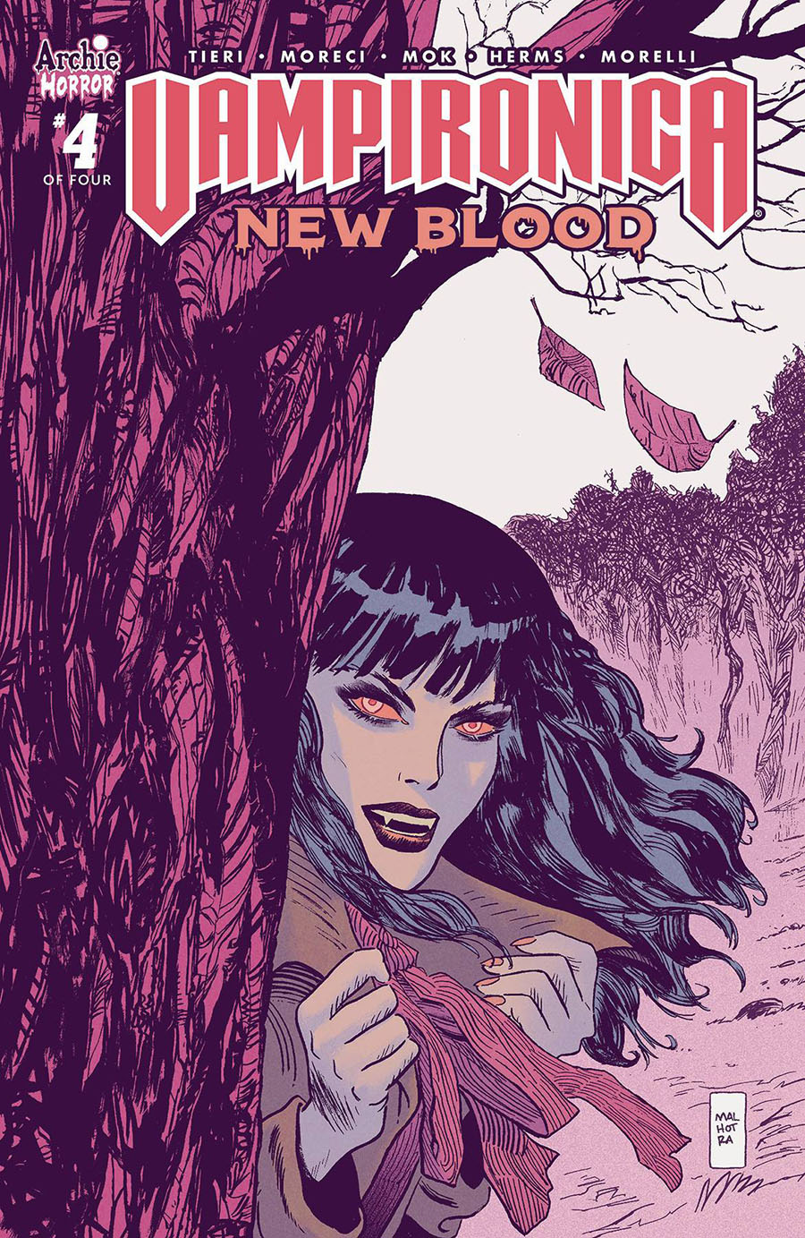 Vampironica New Blood #4 Cover B Variant Vic Malhotra Cover