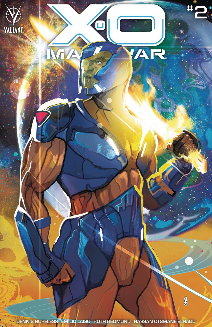 X-O Manowar Vol 5 #2 Cover A Regular Christian Ward Cover