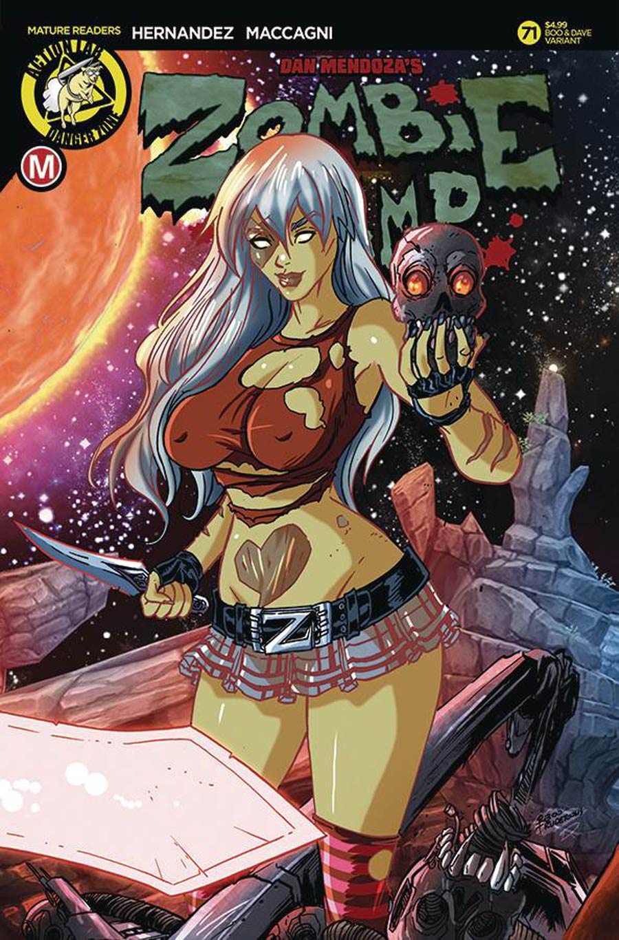 Zombie Tramp Vol 2 #71 Cover C Variant Rudetoons Cover