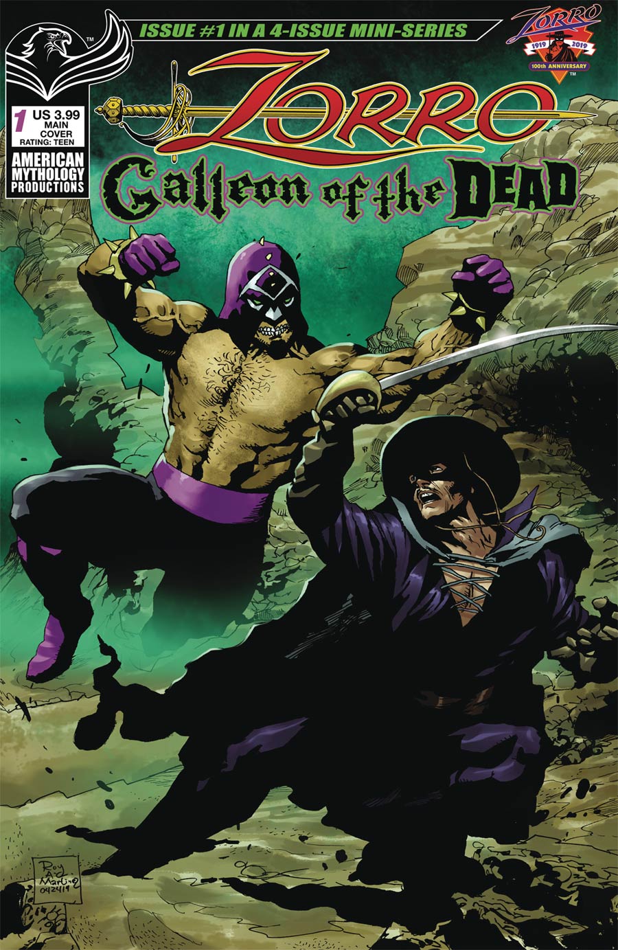 Zorro Galleon Of The Dead #1 Cover A Regular Roy Allan Martinez Cover