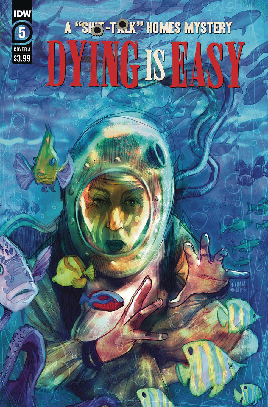 Dying Is Easy #5 Cover A Regular Martin Simmonds Cover