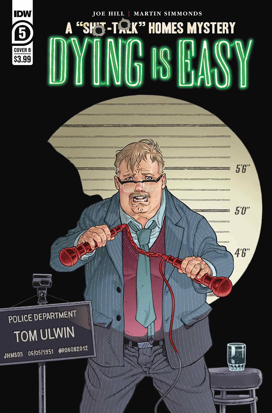 Dying Is Easy #5 Cover B Variant Gabriel Rodriguez Cover