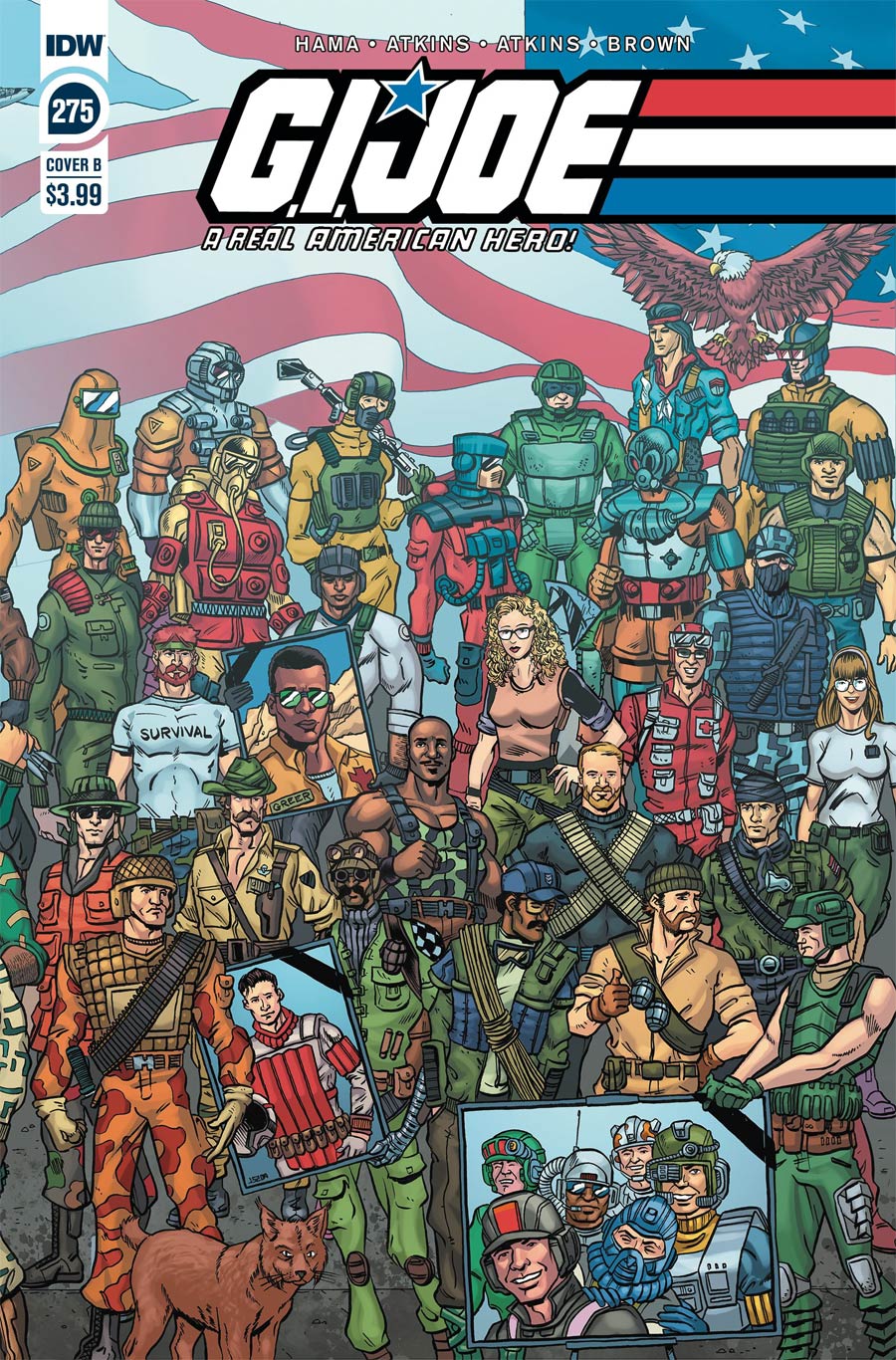 GI Joe A Real American Hero #275 Cover B Variant Jamie Sullivan Cover