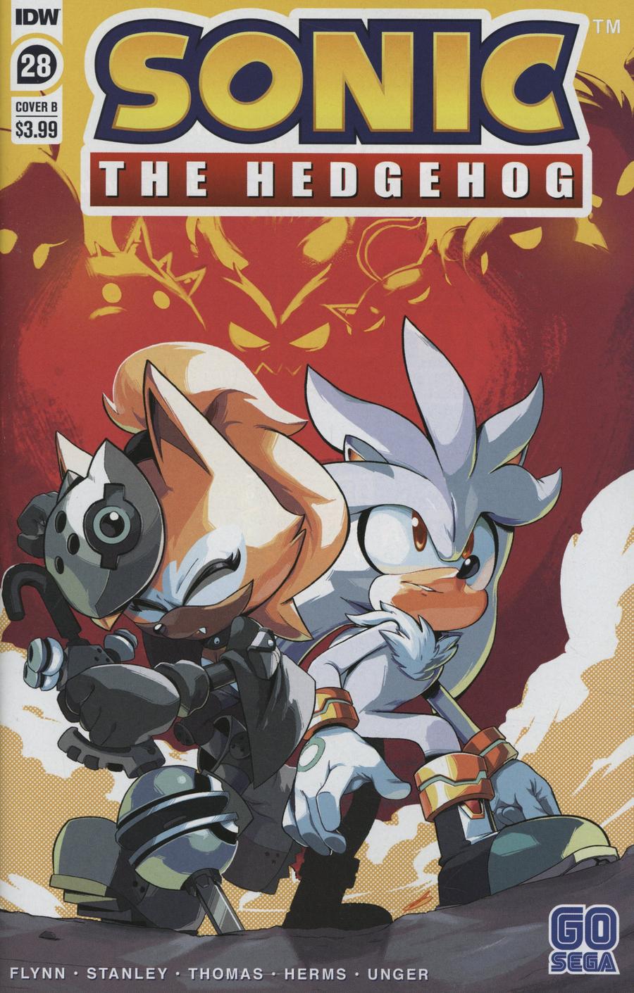 Sonic The Hedgehog Vol 3 #28 Cover B Variant Bracardi Curry Cover