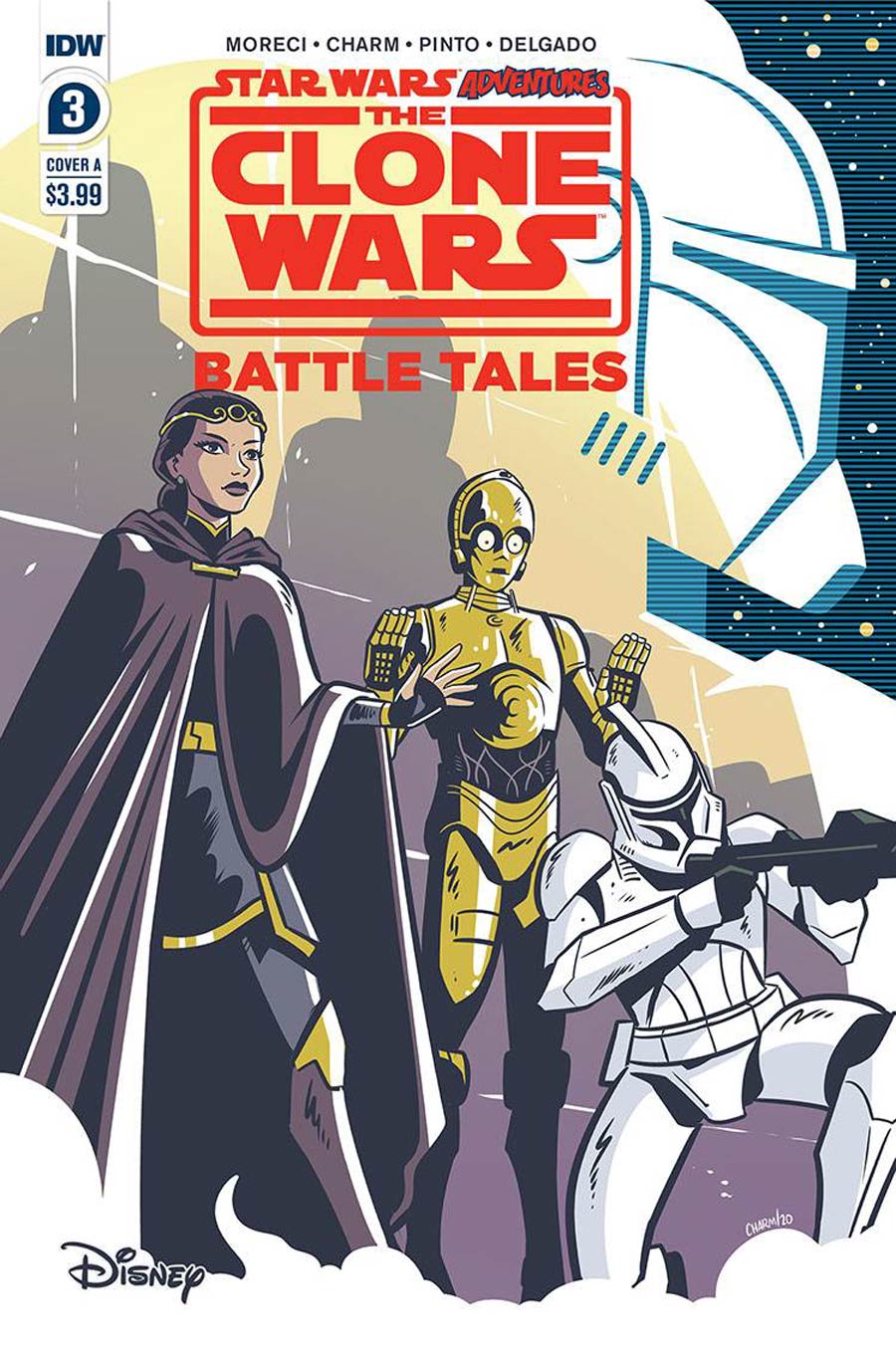 Star Wars Adventures Clone Wars Battle Tales #3 Cover A Regular Derek Charm Cover