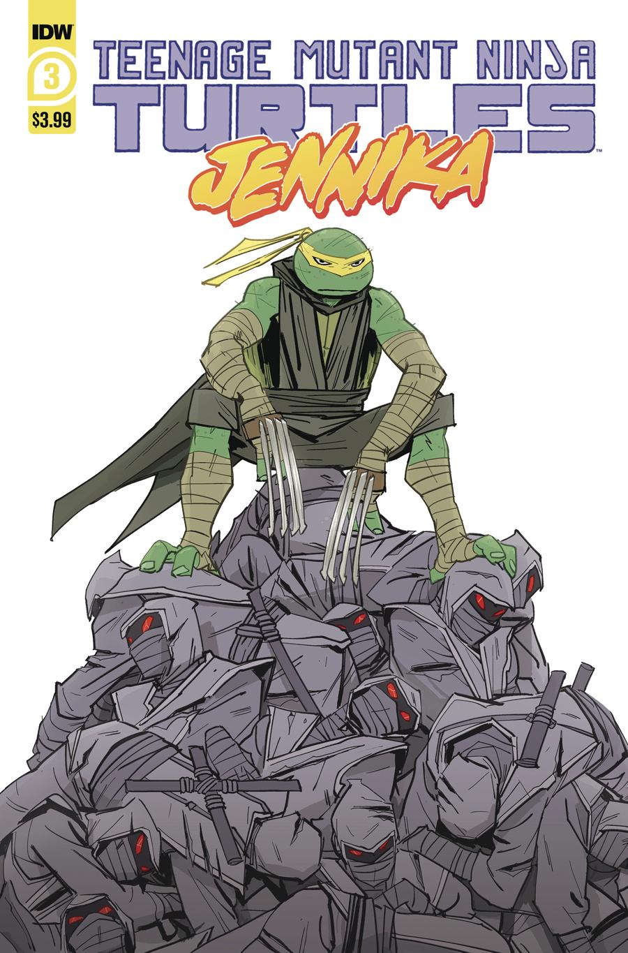 Teenage Mutant Ninja Turtles Jennika #3 Cover A Regular Brahm Revel Cover