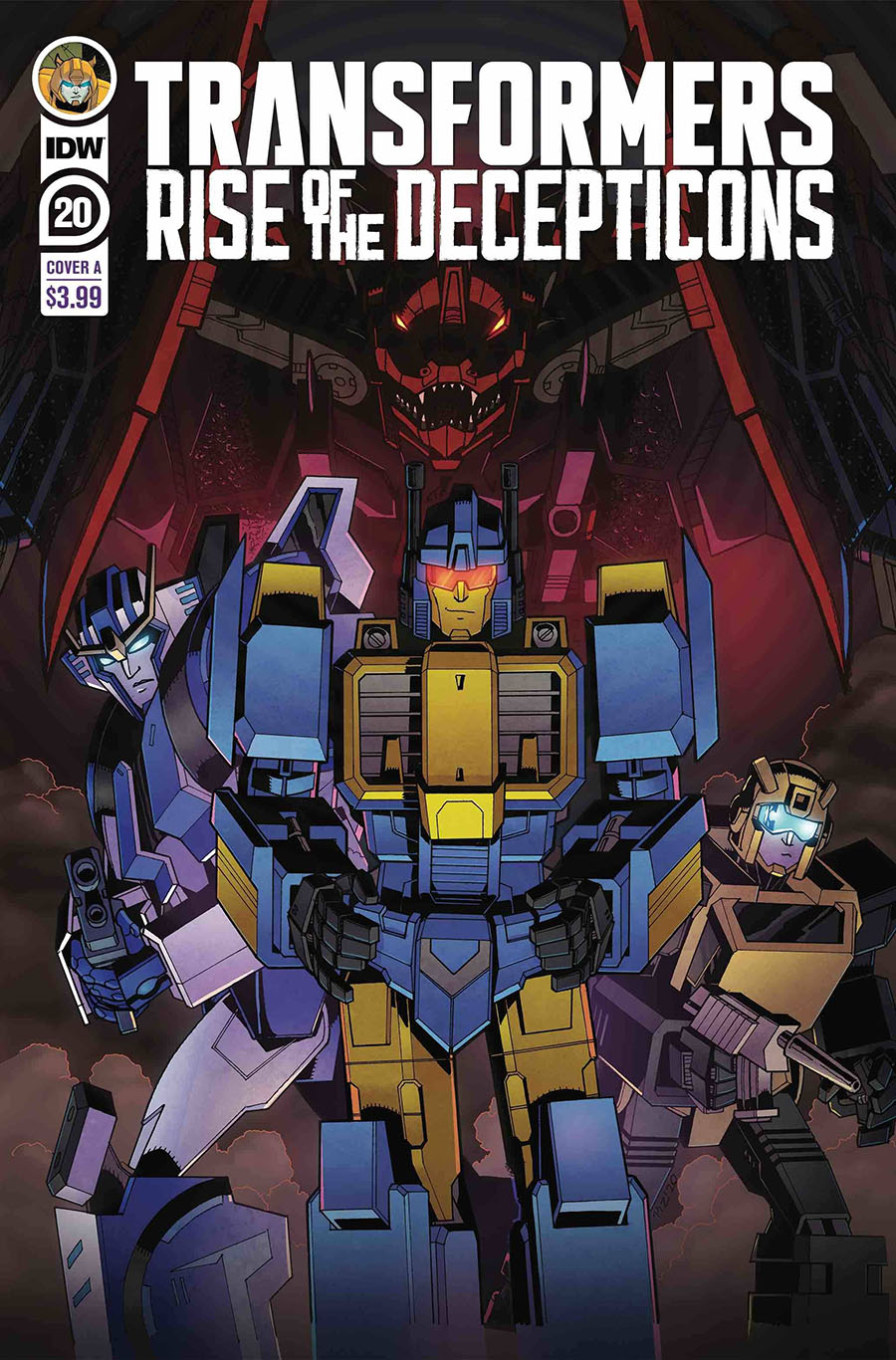 Transformers Vol 4 #20 Cover A Regular Ed Pirrie Cover