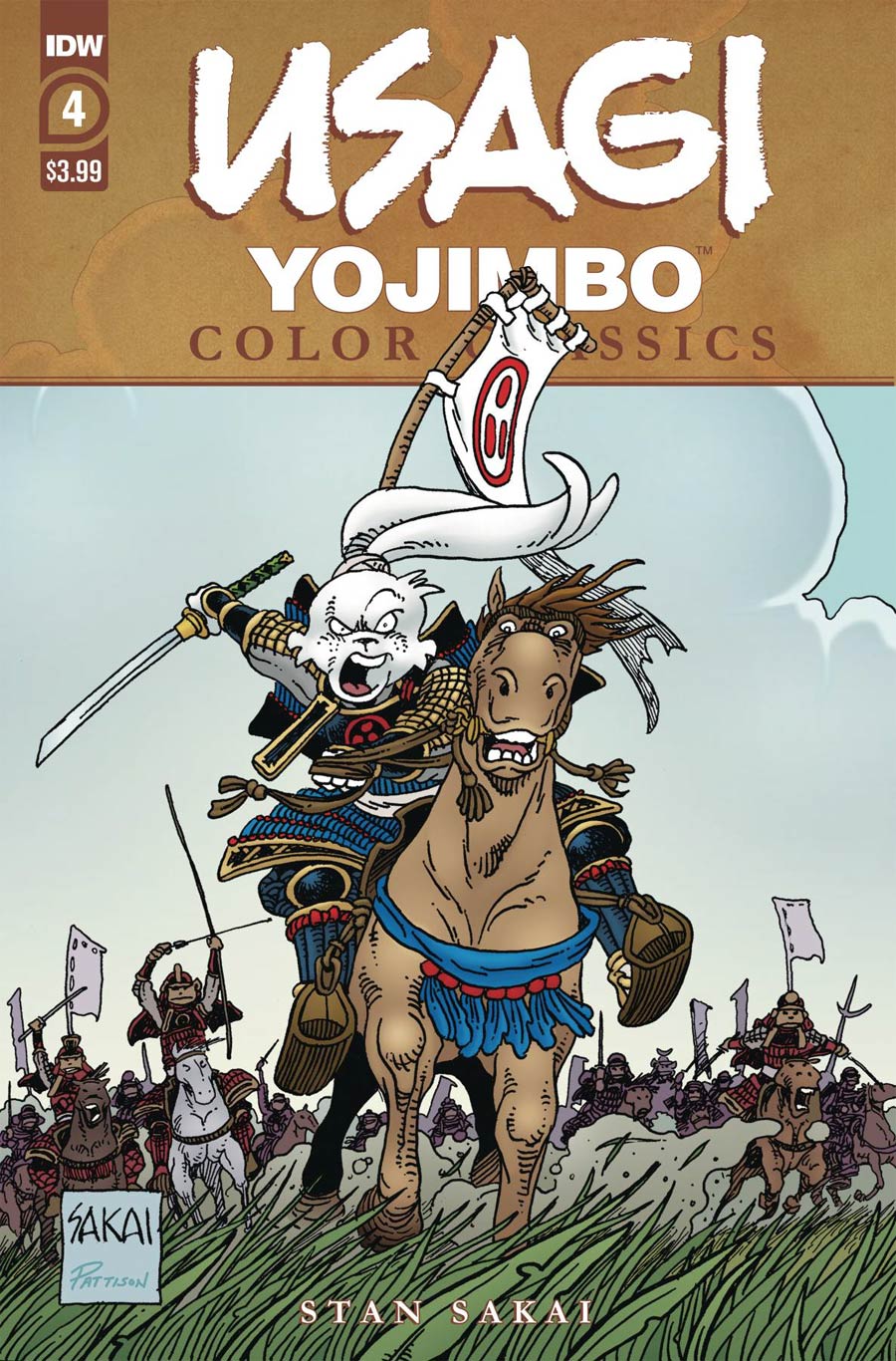 Usagi Yojimbo Color Classics #4