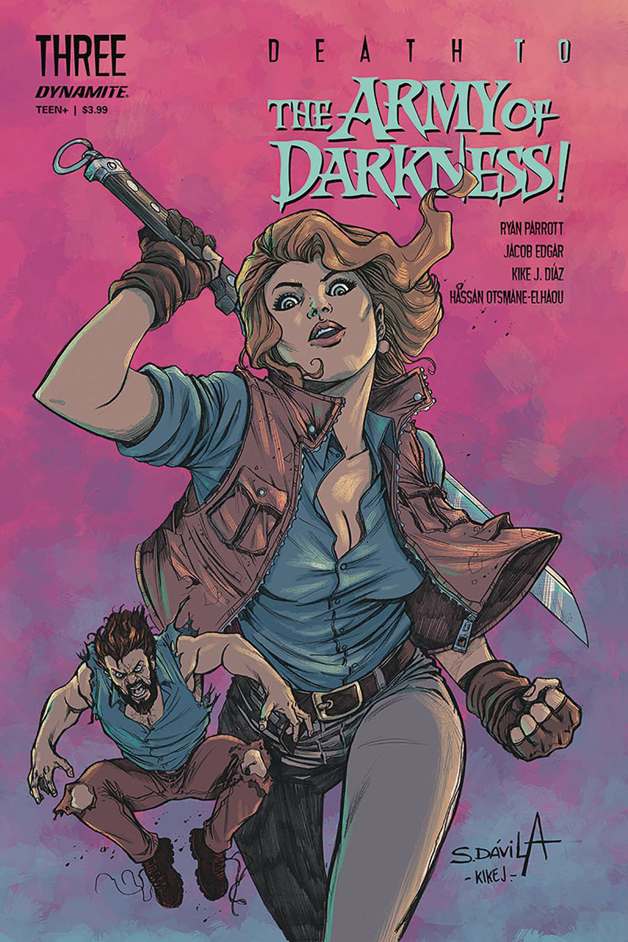 Death To The Army Of Darkness #3 Cover B Variant Sergio Davila Cover