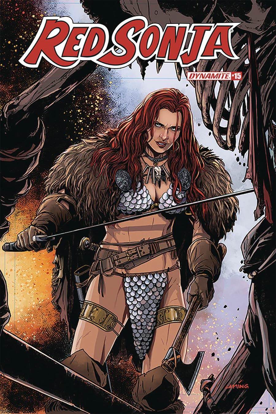 Red Sonja Vol 8 #15 Cover D Variant Marc Laming Cover