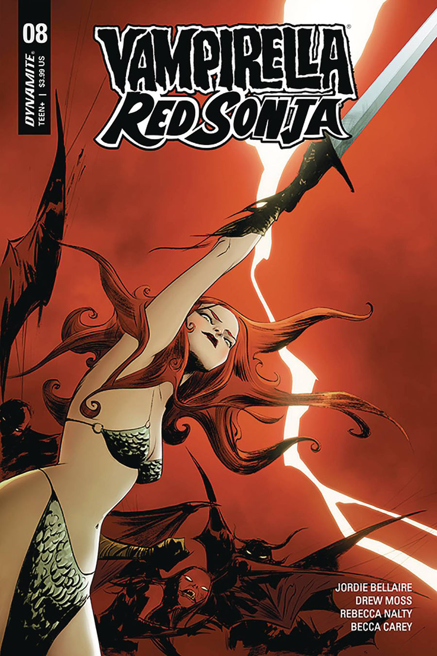 Vampirella Red Sonja #8 Cover A Regular Jae Lee Cover