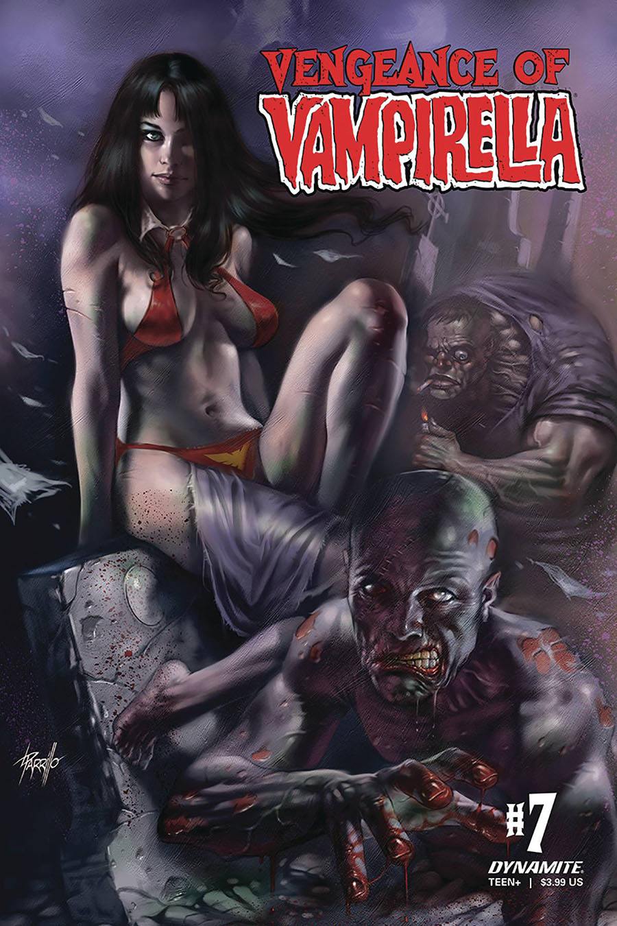 Vengeance Of Vampirella Vol 2 #7 Cover A Regular Lucio Parrillo Cover