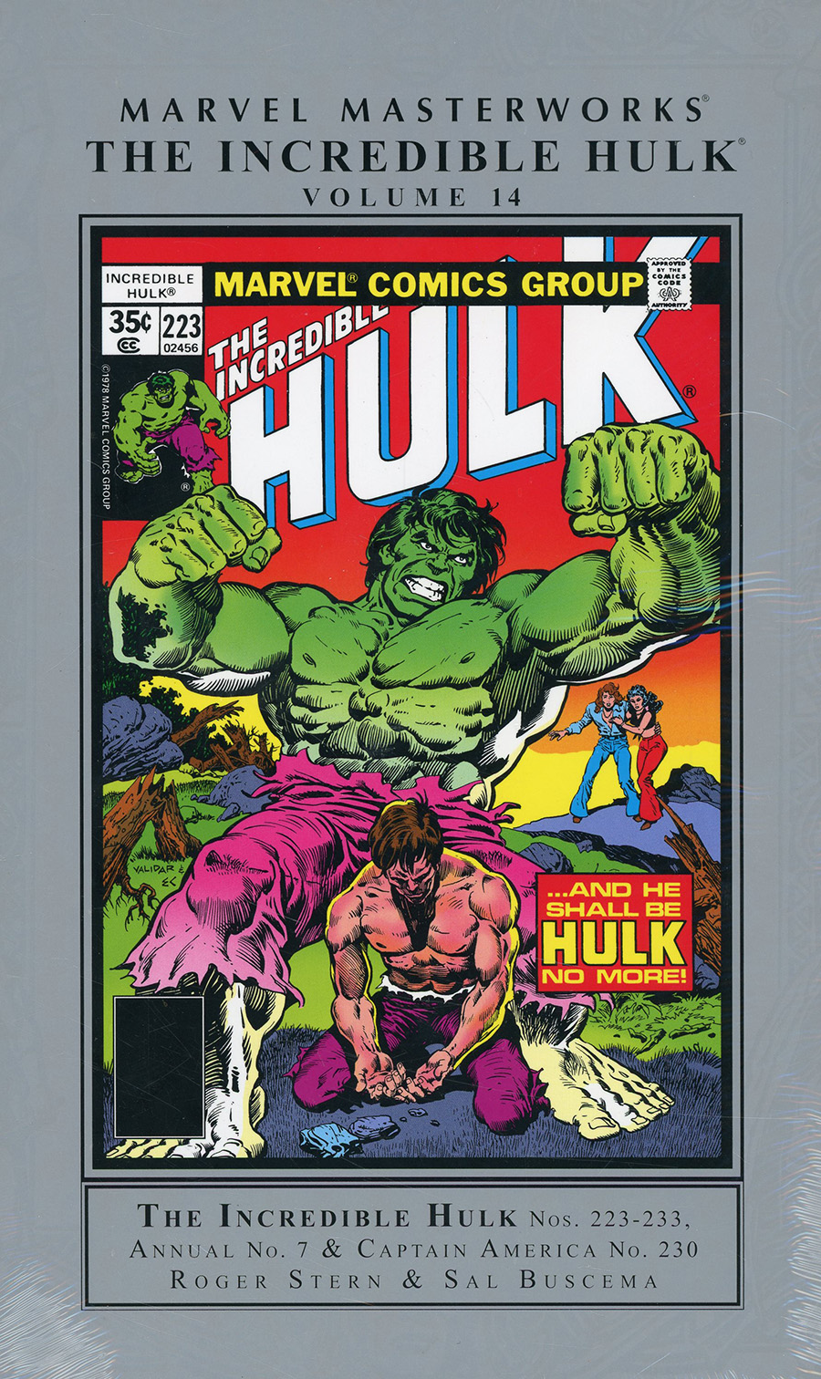 Marvel Masterworks Incredible Hulk Vol 14 HC Regular Dust Jacket