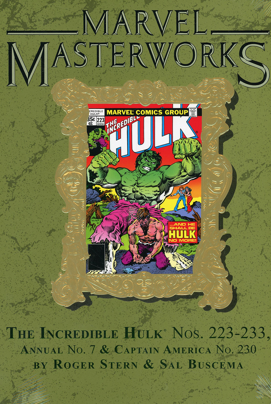 Marvel Masterworks Incredible Hulk Vol 14 HC Variant Dust Jacket