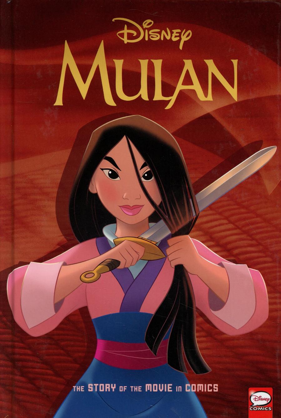 Disney Mulan Story Of The Movie In Comics HC