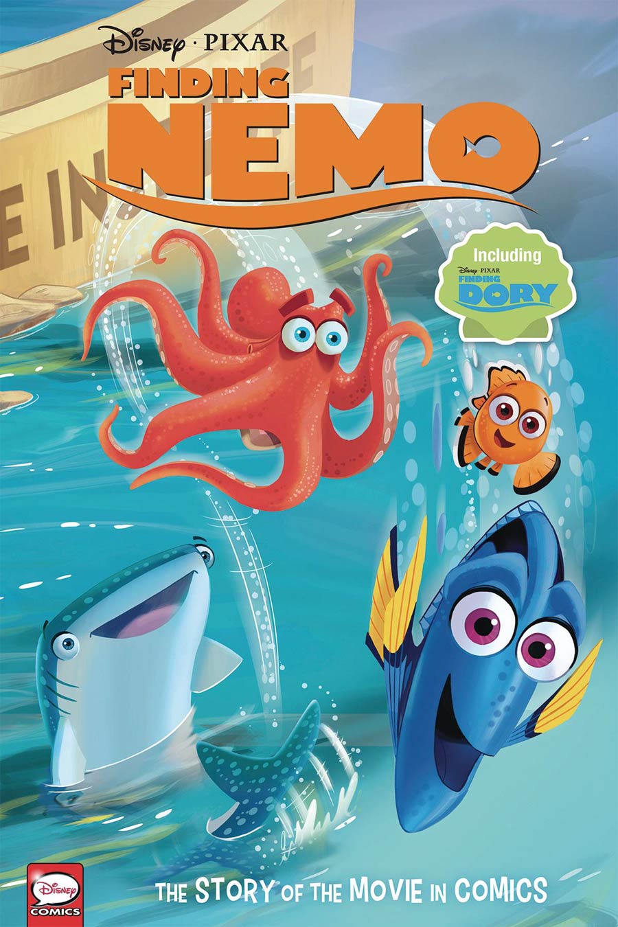Disney Pixar Finding Nemo And Finding Dory Story Of The Movie In Comics HC