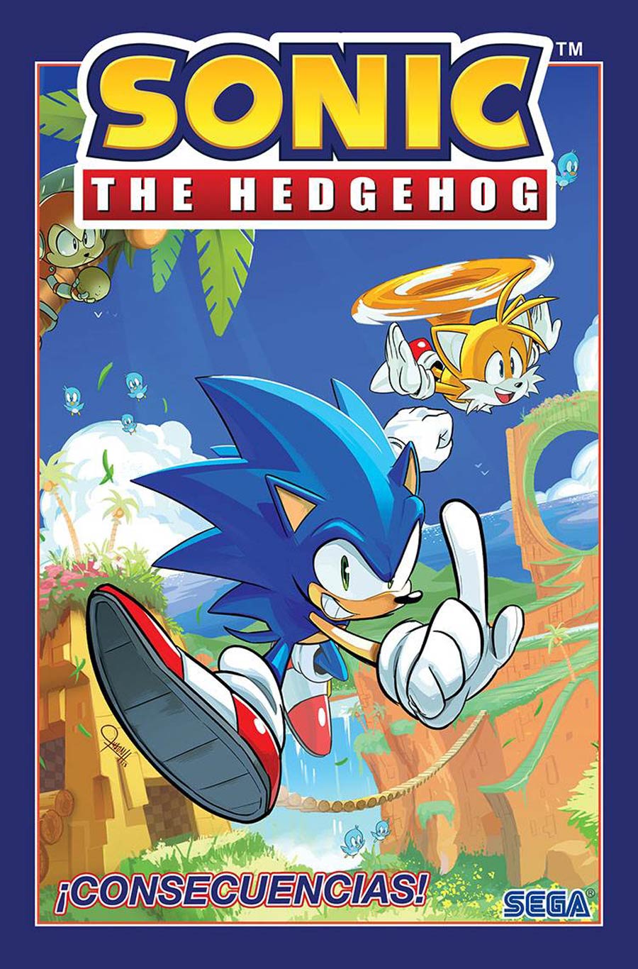 Sonic The Hedgehog (IDW) Vol 1 Consecuencias (Sonic The Hedgehog (IDW) Vol 1 Fallout Spanish Edition) TP