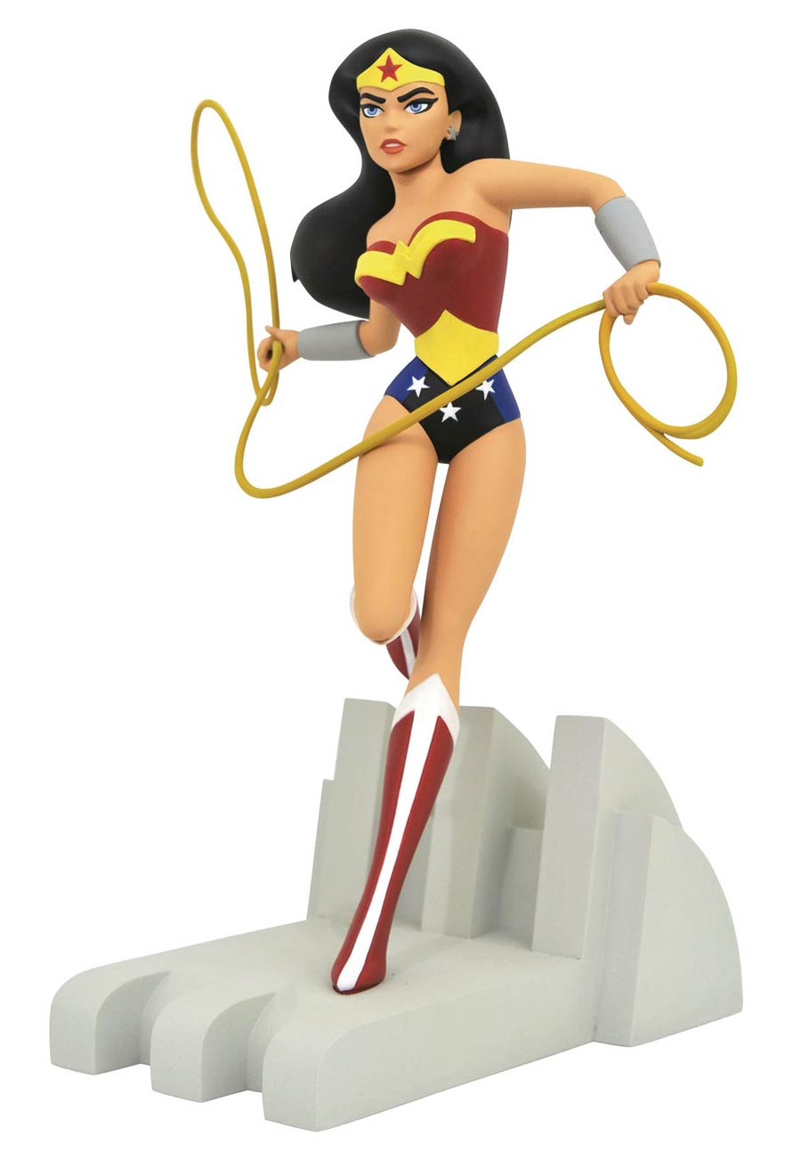 DC TV Premier Collection Justice League The Animated Series Wonder Woman Statue