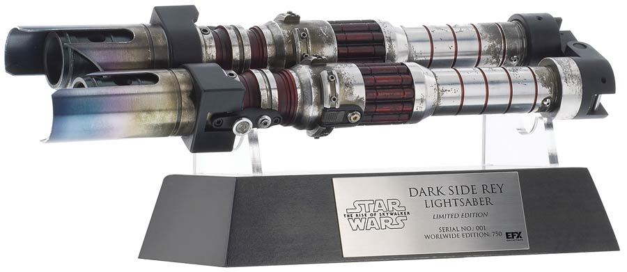 Star Wars Episode IX The Rise Of Skywalker Dark Side Rey Limited Edition 1/1 Scale Lightsaber
